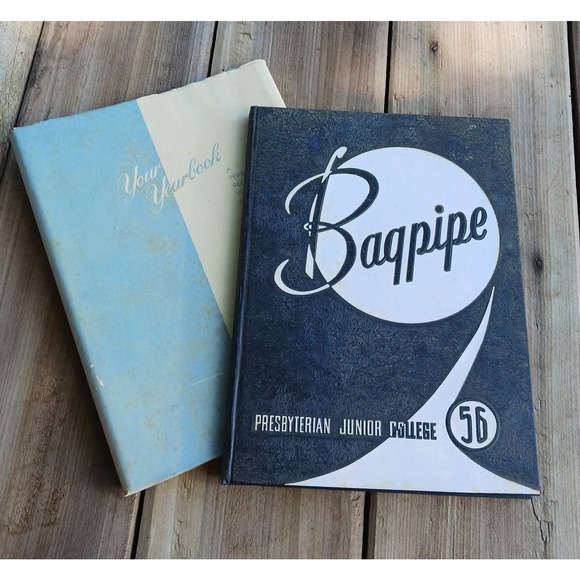 Vintage Yearbook 1956 Presbyterian Junior College - Picture 2 of 10